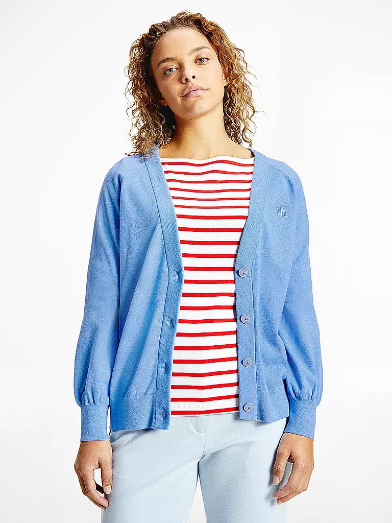 TOMMY HILFIGER | Cardigan | blau