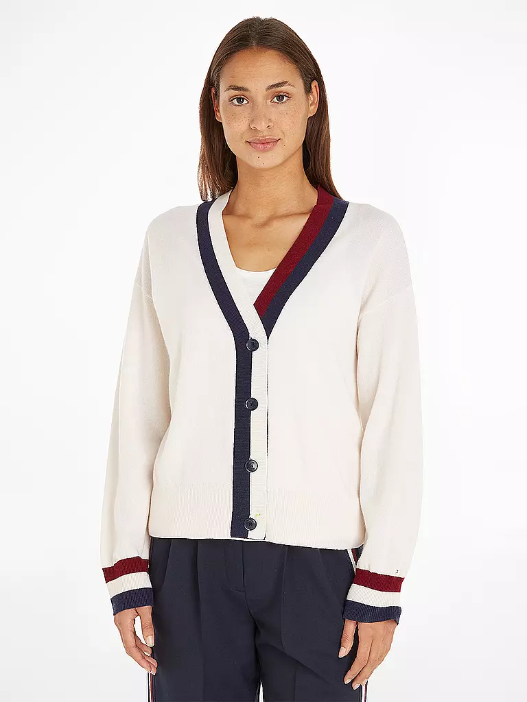 TOMMY HILFIGER | Cardigan | creme