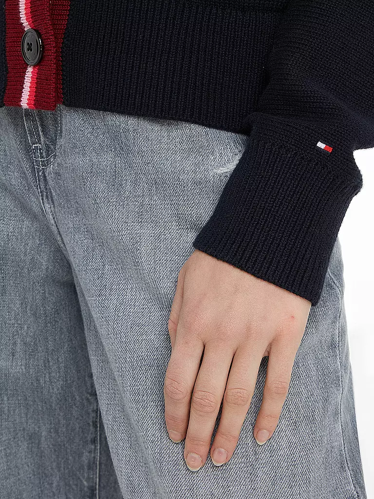 TOMMY HILFIGER | Cardigan | dunkelblau