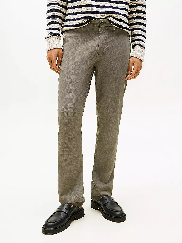 TOMMY HILFIGER | Chino  | grau