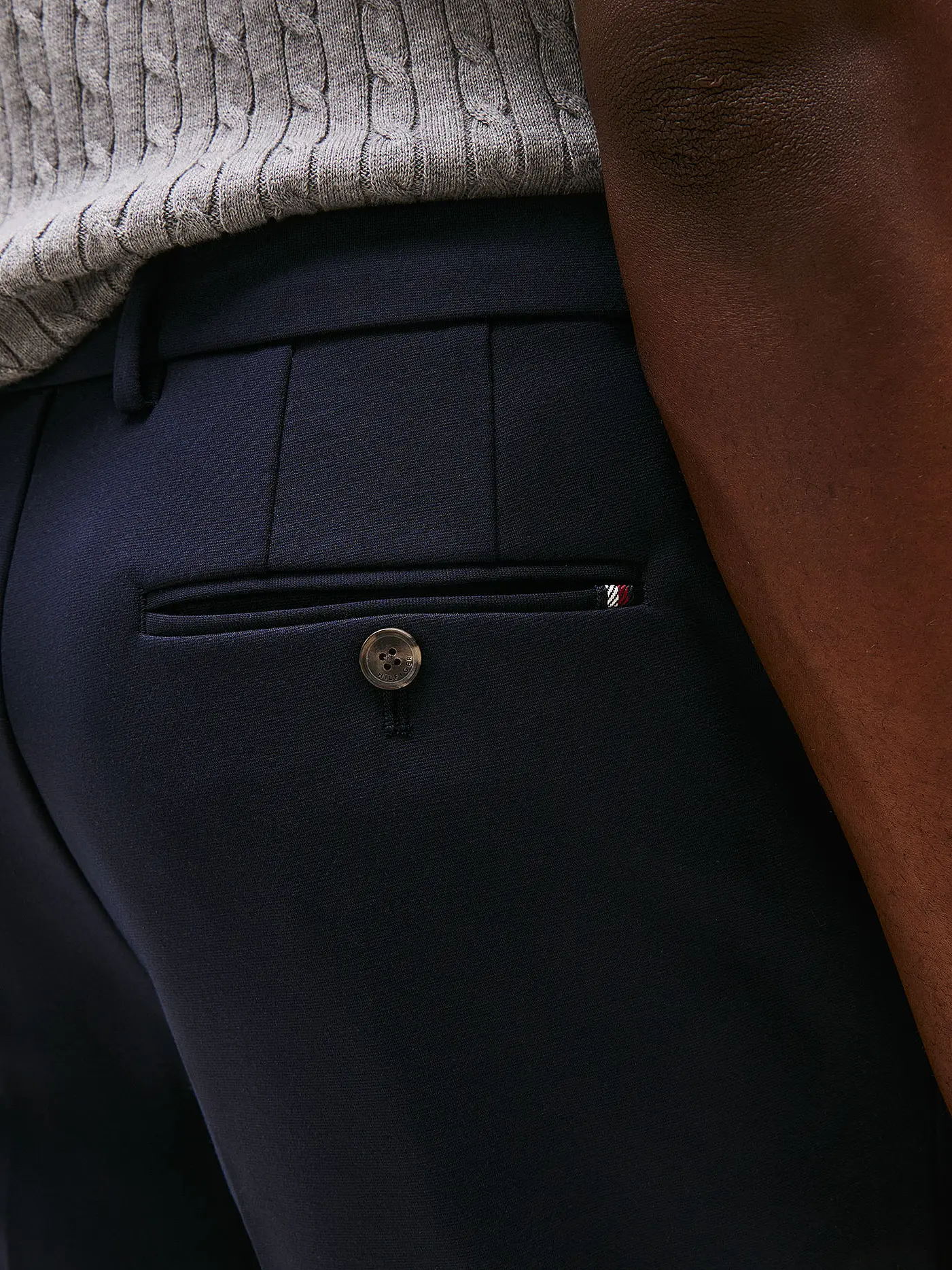 TOMMY HILFIGER | Chino  | dunkelblau
