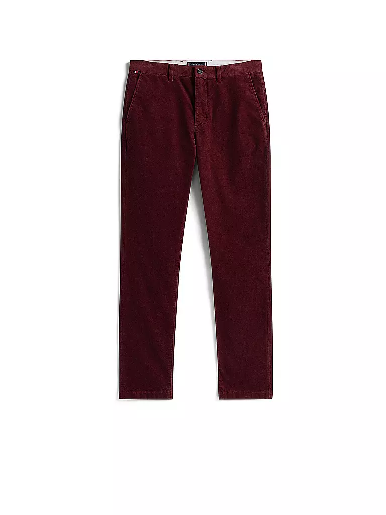 TOMMY HILFIGER | Chino DENTON | dunkelrot