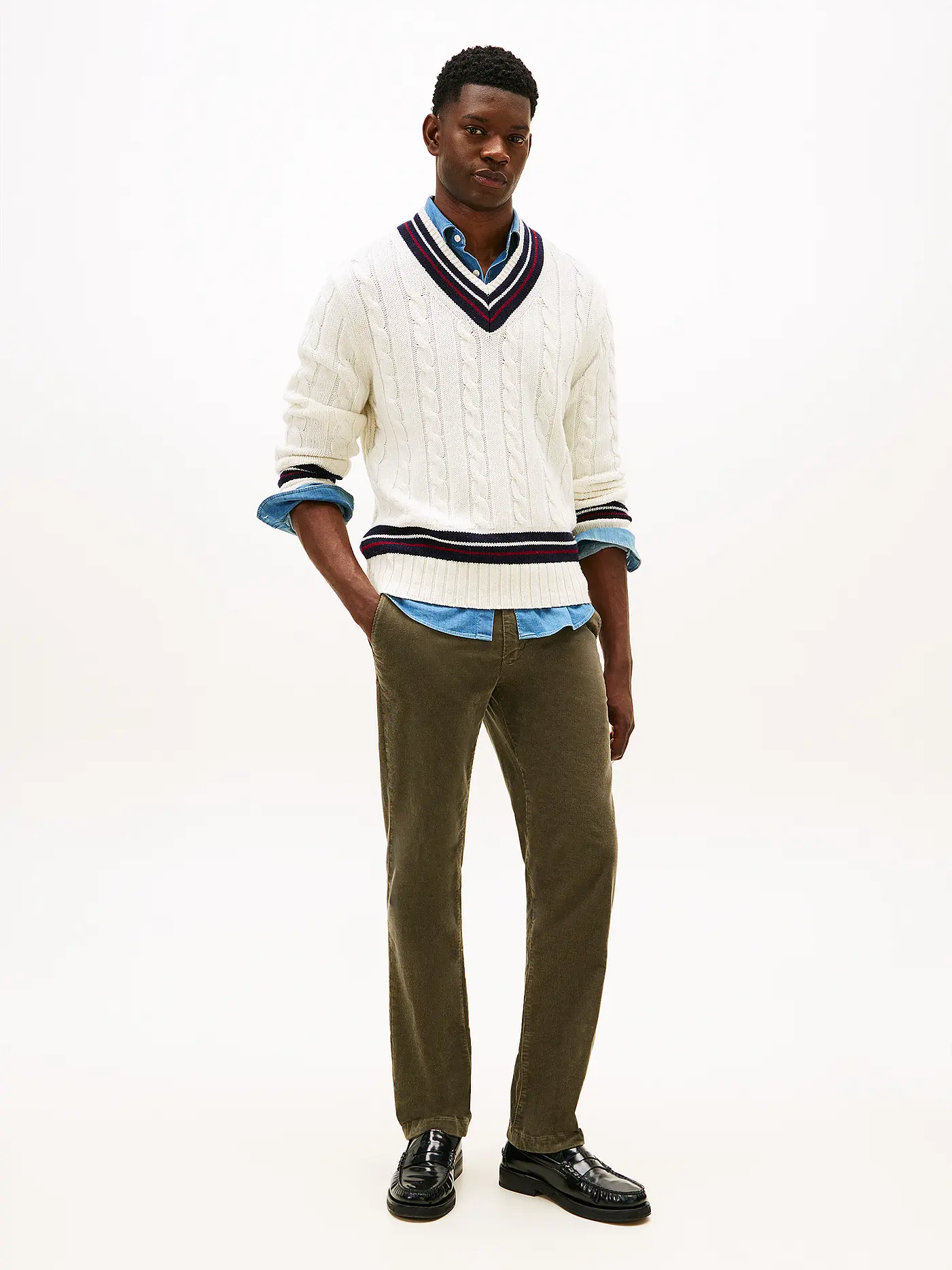 TOMMY HILFIGER | Chino DENTON | olive