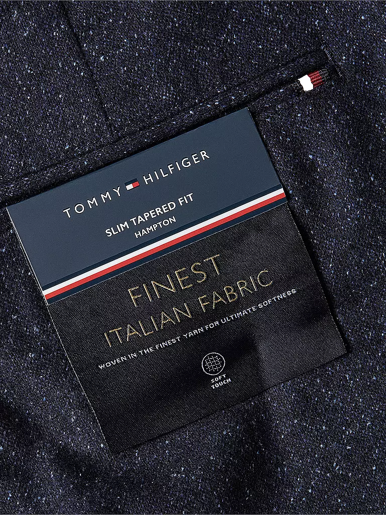 TOMMY HILFIGER Chino Slim Tapered Fit HAMPTON blau