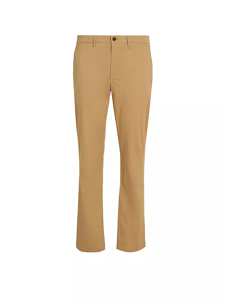 TOMMY HILFIGER | Chino Straight Fit DENTON | hellbraun