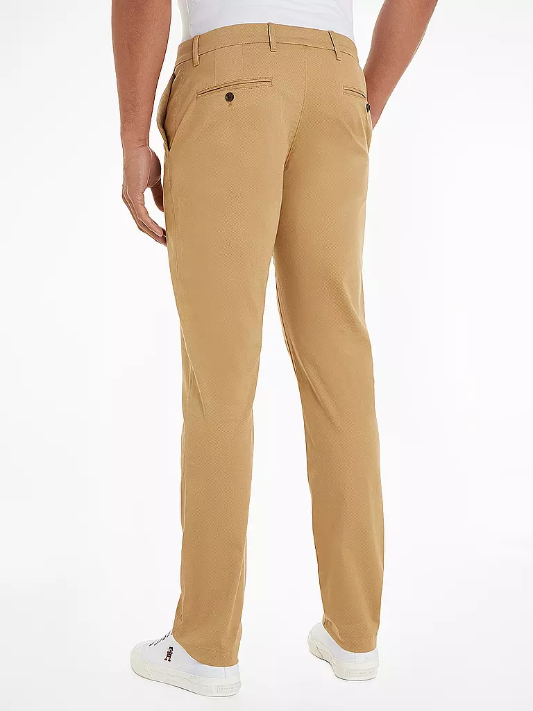 TOMMY HILFIGER | Chino Straight Fit DENTON | hellbraun