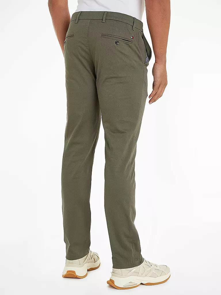 TOMMY HILFIGER | Chino Straight Fit DENTON | olive