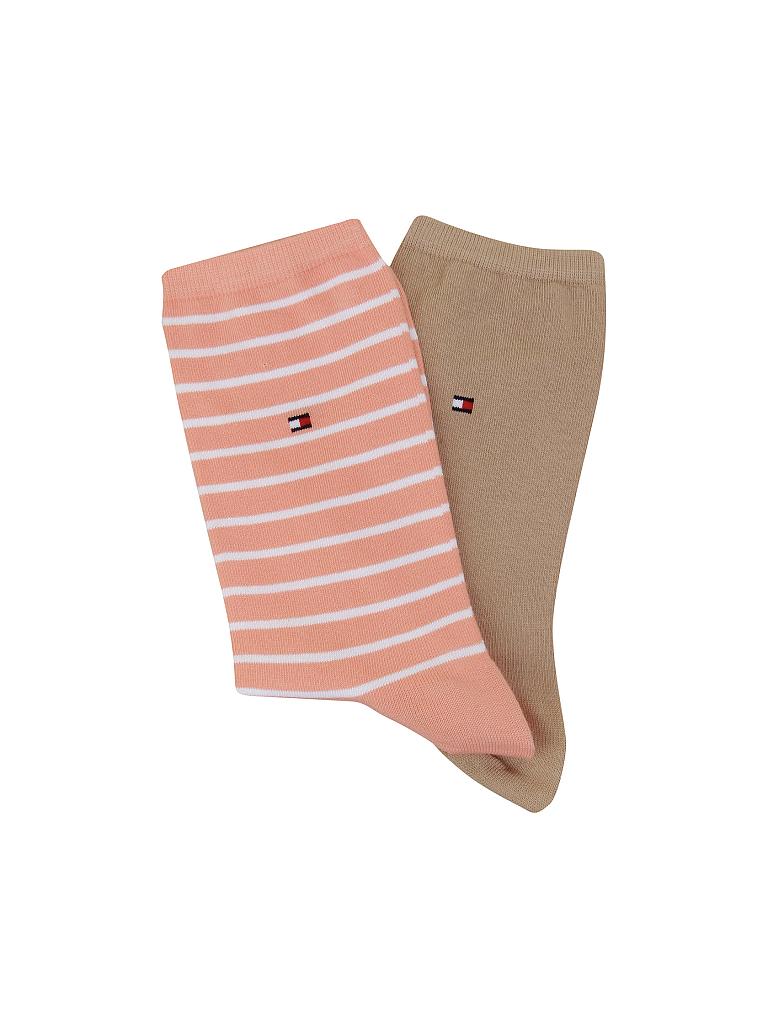 TOMMY HILFIGER | Damen Socken 2-er Pkg. | orange