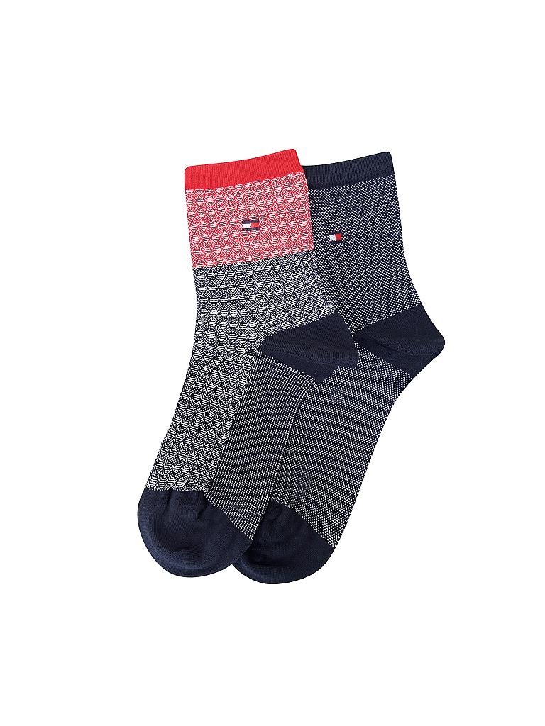 TOMMY HILFIGER | Damen Socken 2er Pkg | blau