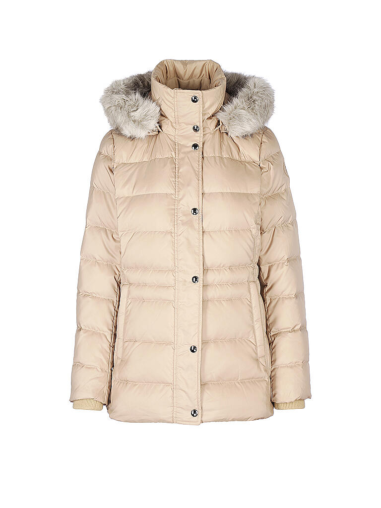 TOMMY HILFIGER | Daunenjacke '" TH Ess Tyra Down " | beige