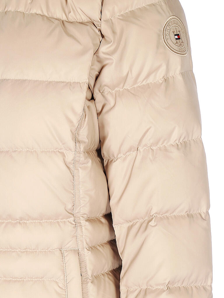 TOMMY HILFIGER | Daunenjacke '" TH Ess Tyra Down " | beige