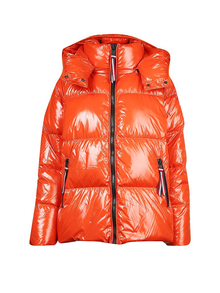 TOMMY HILFIGER | Daunenjacke "Glossy" | orange