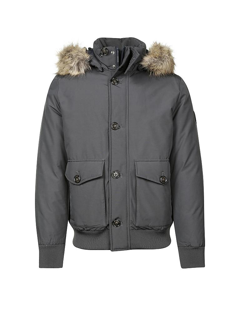 TOMMY HILFIGER | Daunenjacke "Hampton" | grau