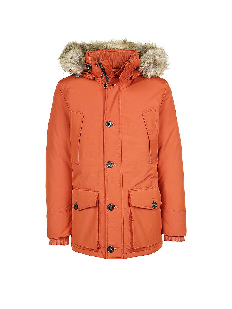 parka hampton tommy hilfiger orange