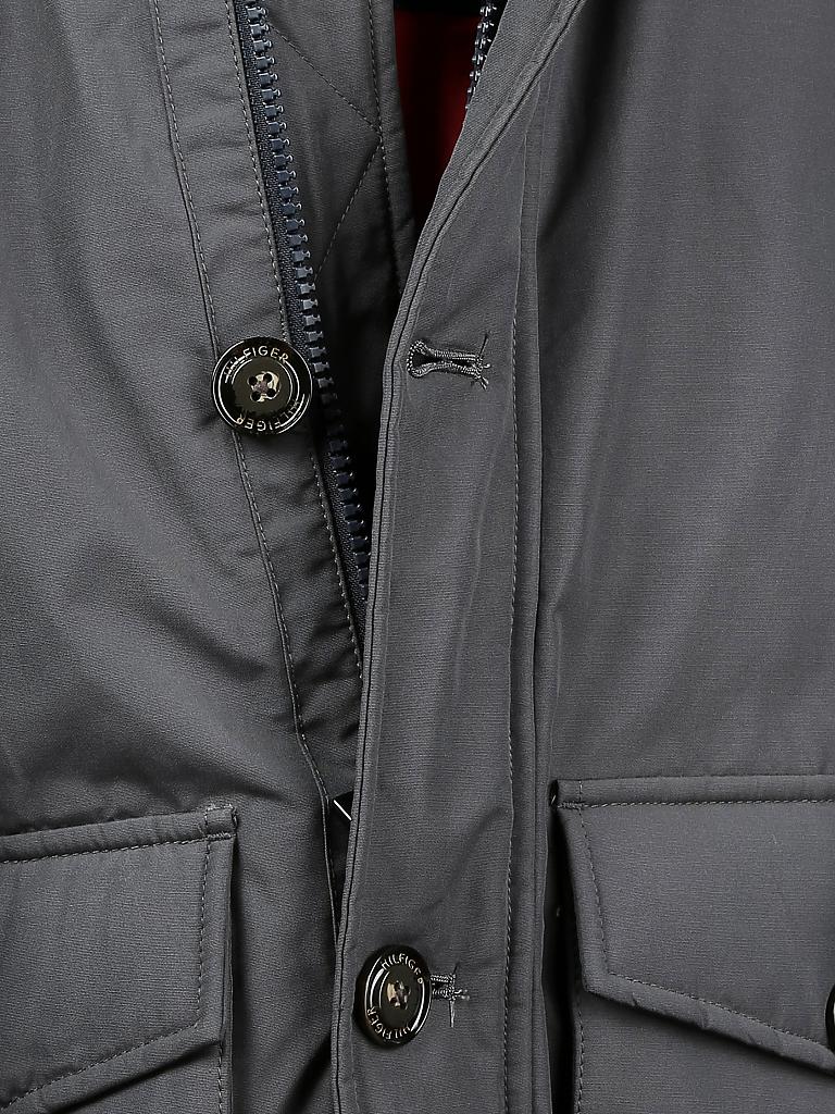 TOMMY HILFIGER | Daunenjacke "Hampton" | grau