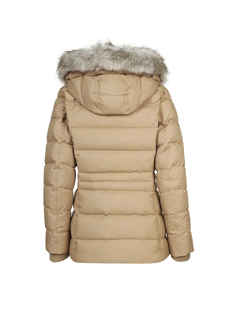 TOMMY HILFIGER | Daunenjacke "New Tyra" | beige