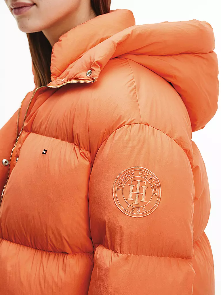 TOMMY HILFIGER | Daunenjacke  | orange