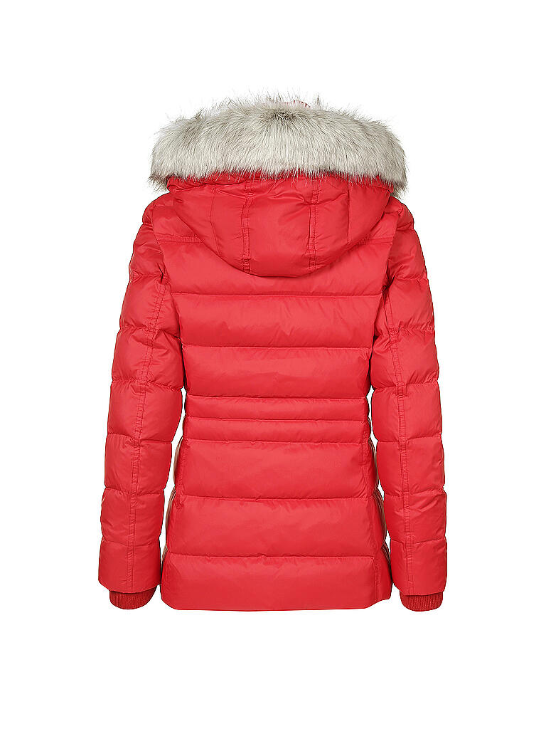 TOMMY HILFIGER | Daunenjacke Essential Tyra | rot