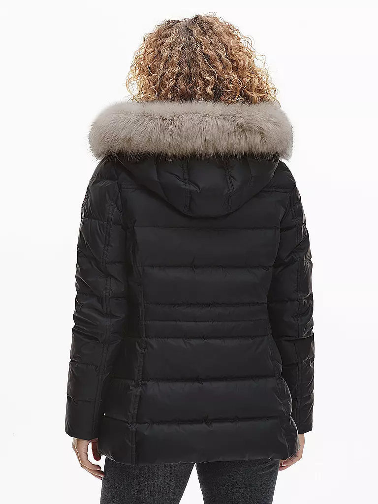 TOMMY HILFIGER | Daunenjacke Essential Tyra | schwarz