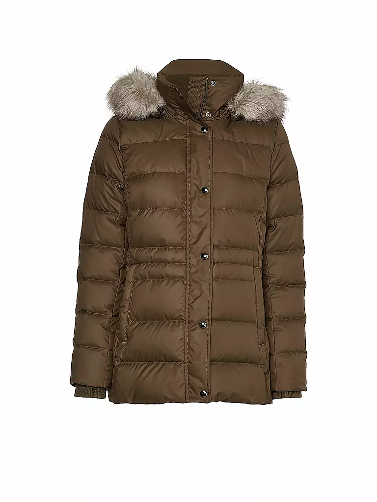 TOMMY HILFIGER | Daunenjacke TYRA | braun