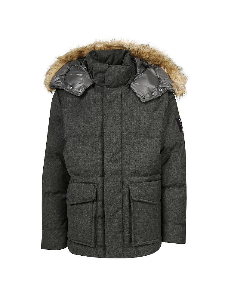 TOMMY HILFIGER | Daunenjacke | grau