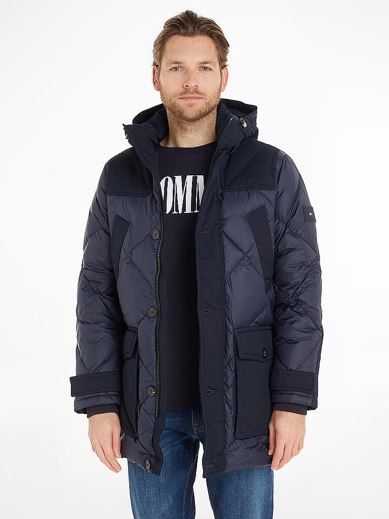 TOMMY HILFIGER | Daunenparka ROCKIE  | blau