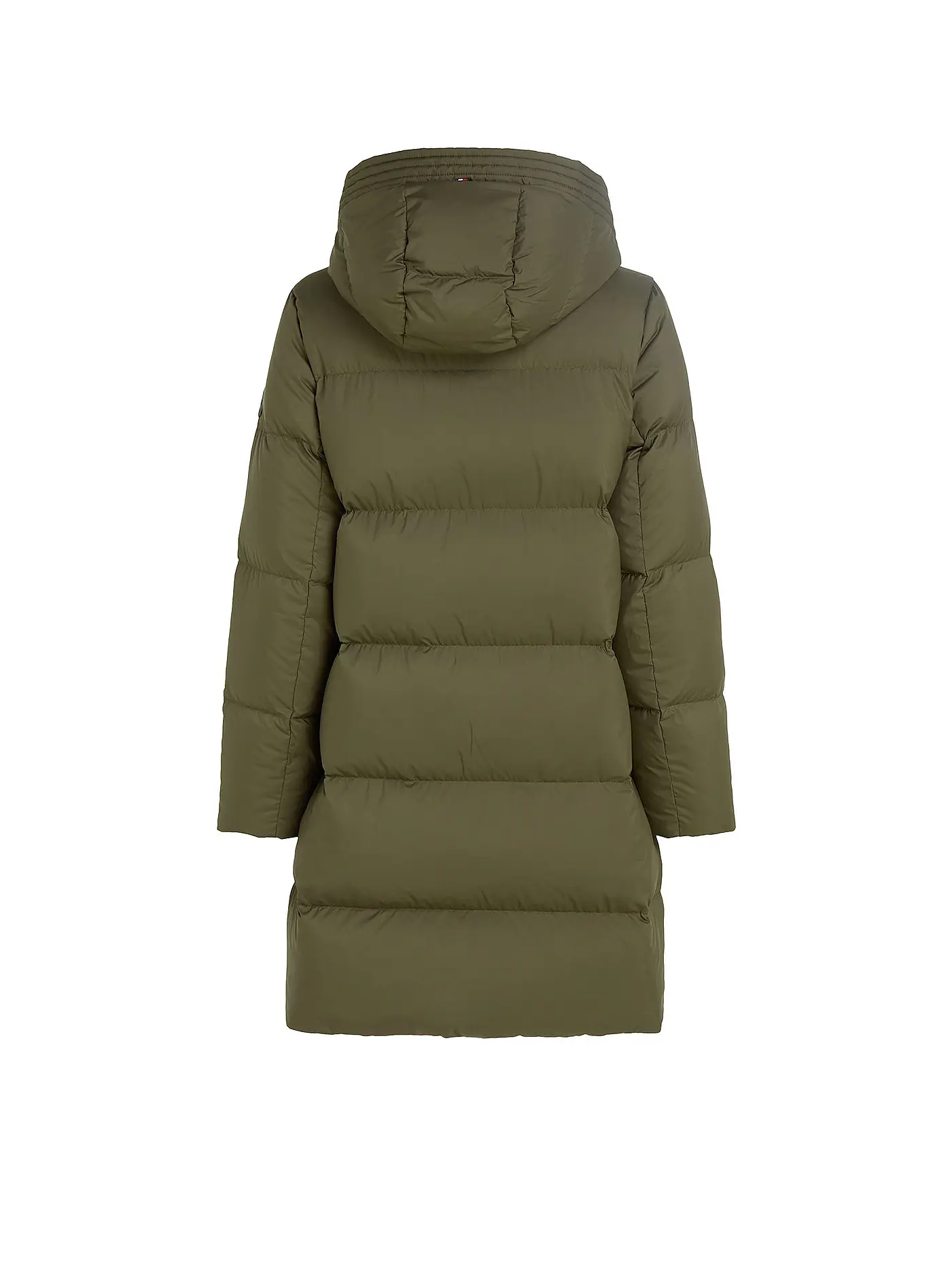 TOMMY HILFIGER | Daunensteppmantel | olive