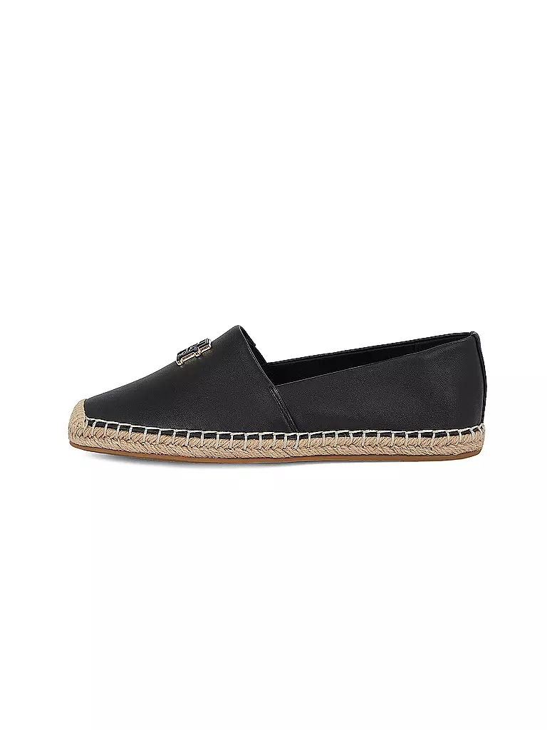 TOMMY HILFIGER | Espadrilles TH LOGO | schwarz