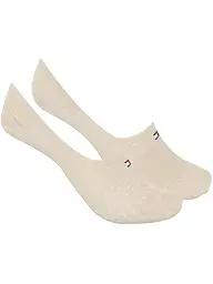 TOMMY HILFIGER | Füsslinge 2-er Pkg. white | beige