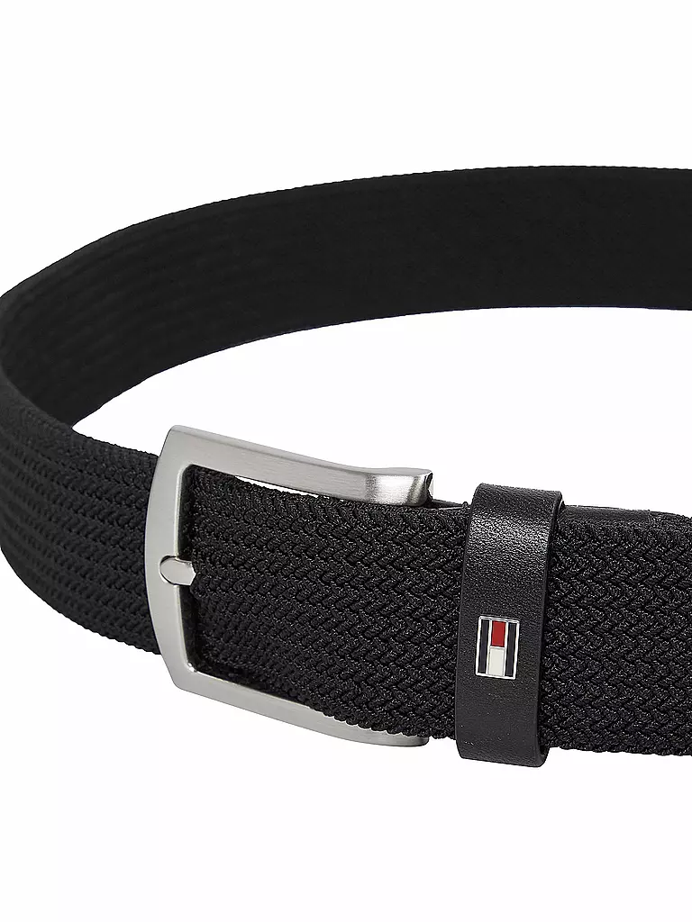 TOMMY HILFIGER | Gürtel DENTON ELASTIC | olive