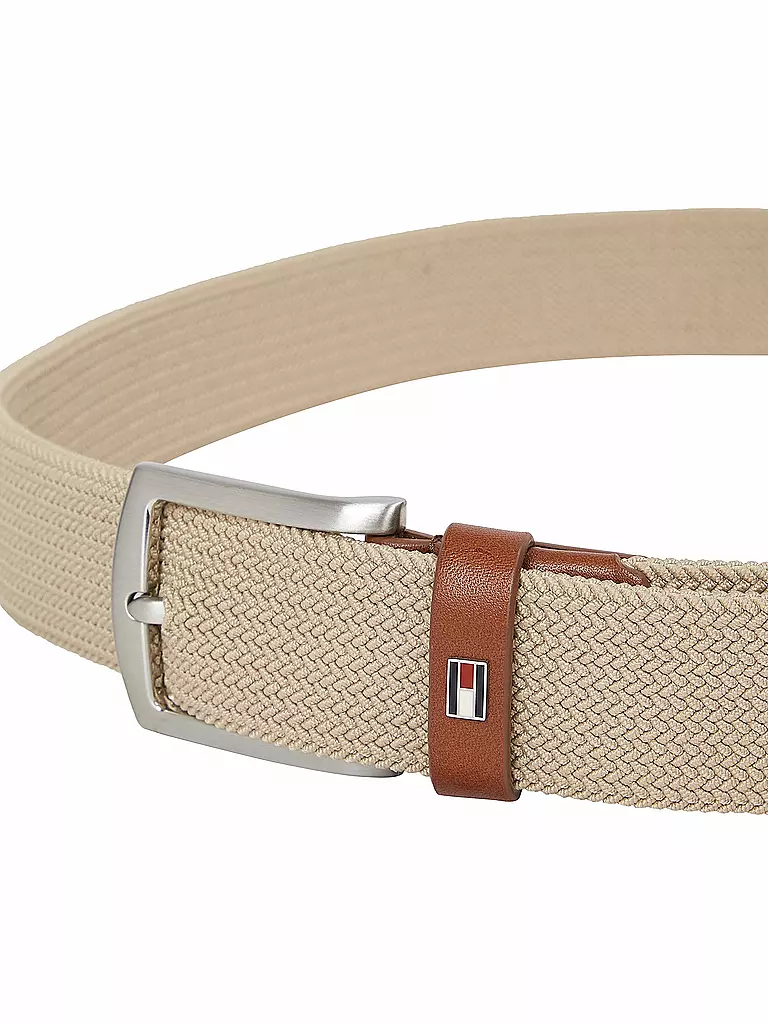 TOMMY HILFIGER | Gürtel DENTON ELASTIC | olive