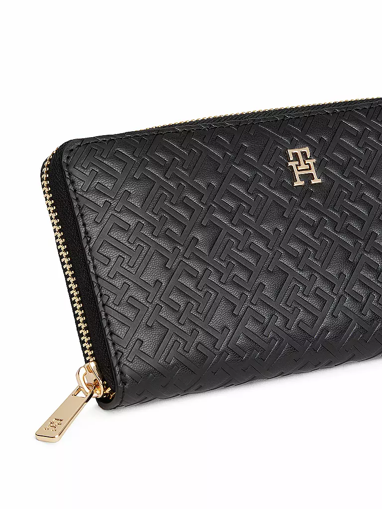 TOMMY HILFIGER | Geldbörse TH ICON Large | schwarz