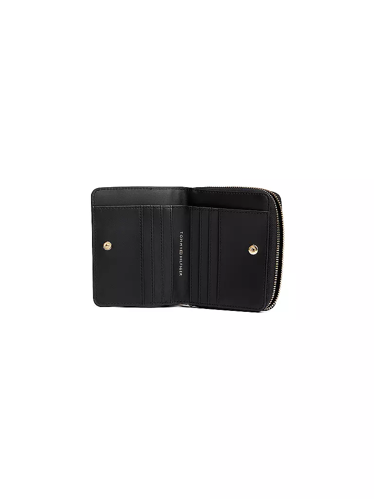 TOMMY HILFIGER | Geldbörse TH ICON Medium | schwarz