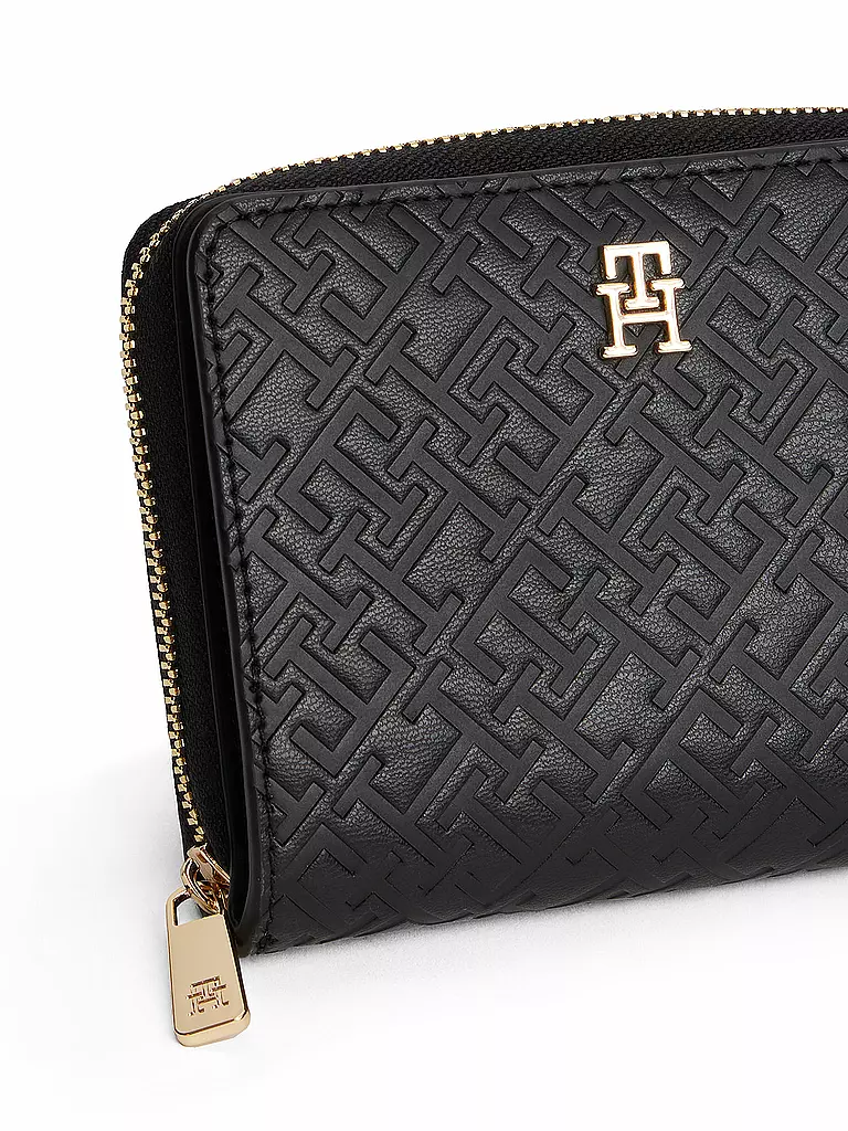 TOMMY HILFIGER | Geldbörse TH ICON Medium | schwarz