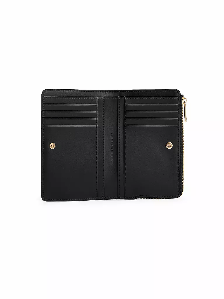 TOMMY HILFIGER | Geldbörse TH LIBRE Bifold | schwarz