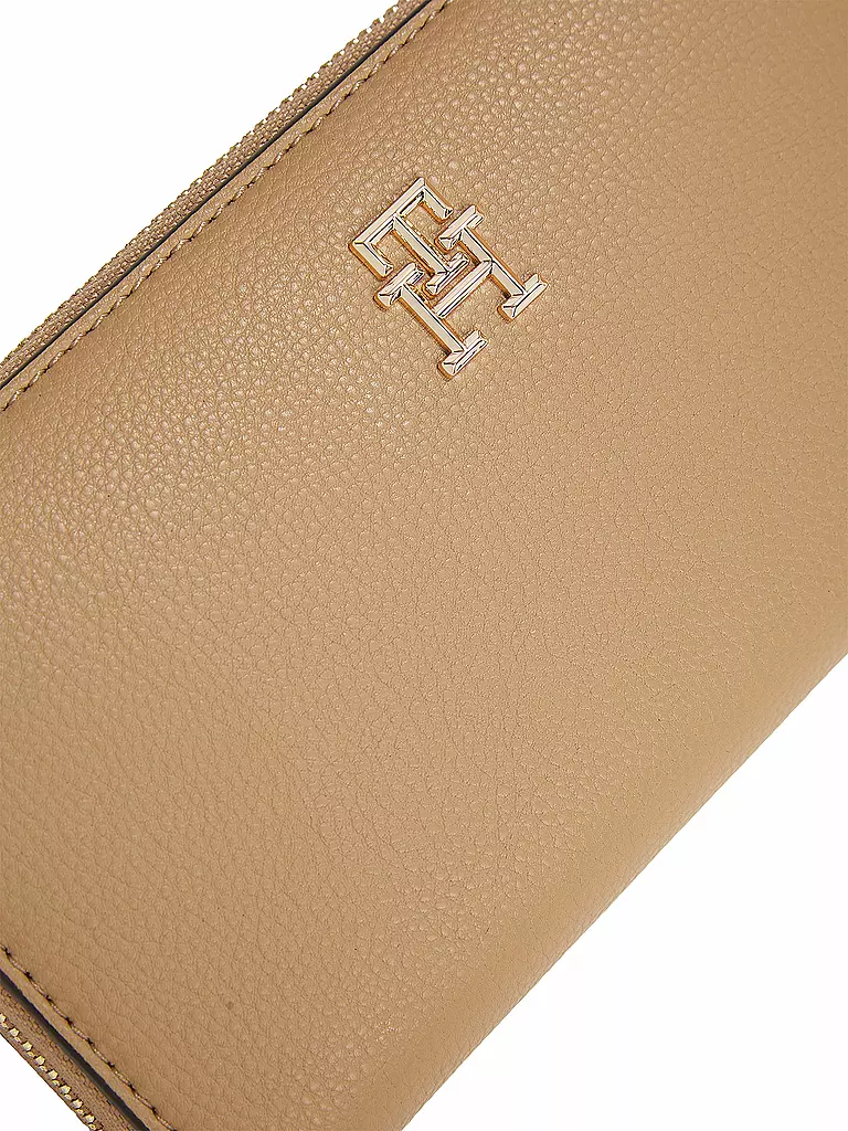TOMMY HILFIGER | Geldbörse TH SOFT LOGOTAPE | schwarz