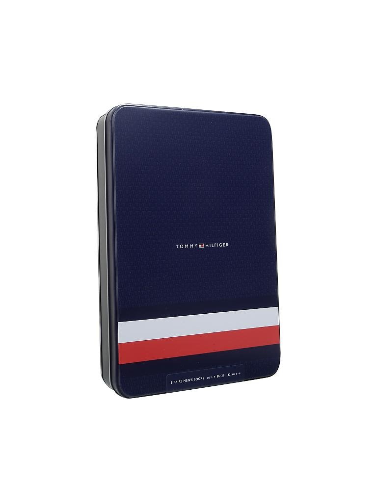 TOMMY HILFIGER | Geschenkbox Herren-Socken 5-er Pkg.  | schwarz