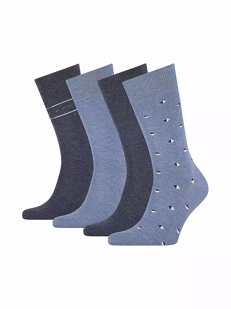 TOMMY HILFIGER | Geschenkbox Socken 4-er Pkg. jeans | blau