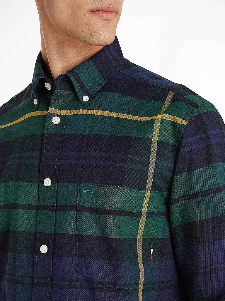 TOMMY HILFIGER | Hemd Casual Fit | blau