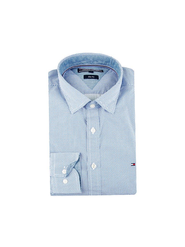 Tommy Hilfiger Hemd New York Fit Abia Blau Xxl