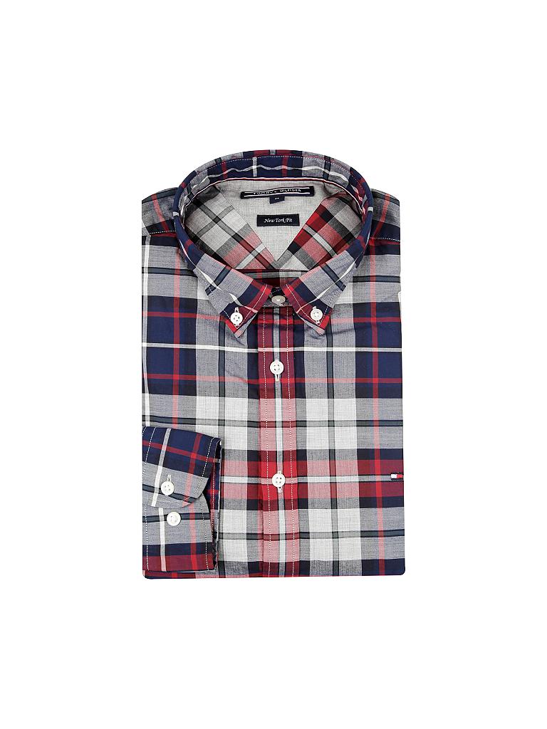 Tommy Hilfiger Hemd New York Fit Tartan Bunt M