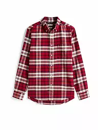TOMMY HILFIGER | Hemd Regular Fit  | rot