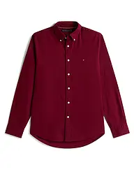 TOMMY HILFIGER | Hemd Regular Fit  | dunkelrot