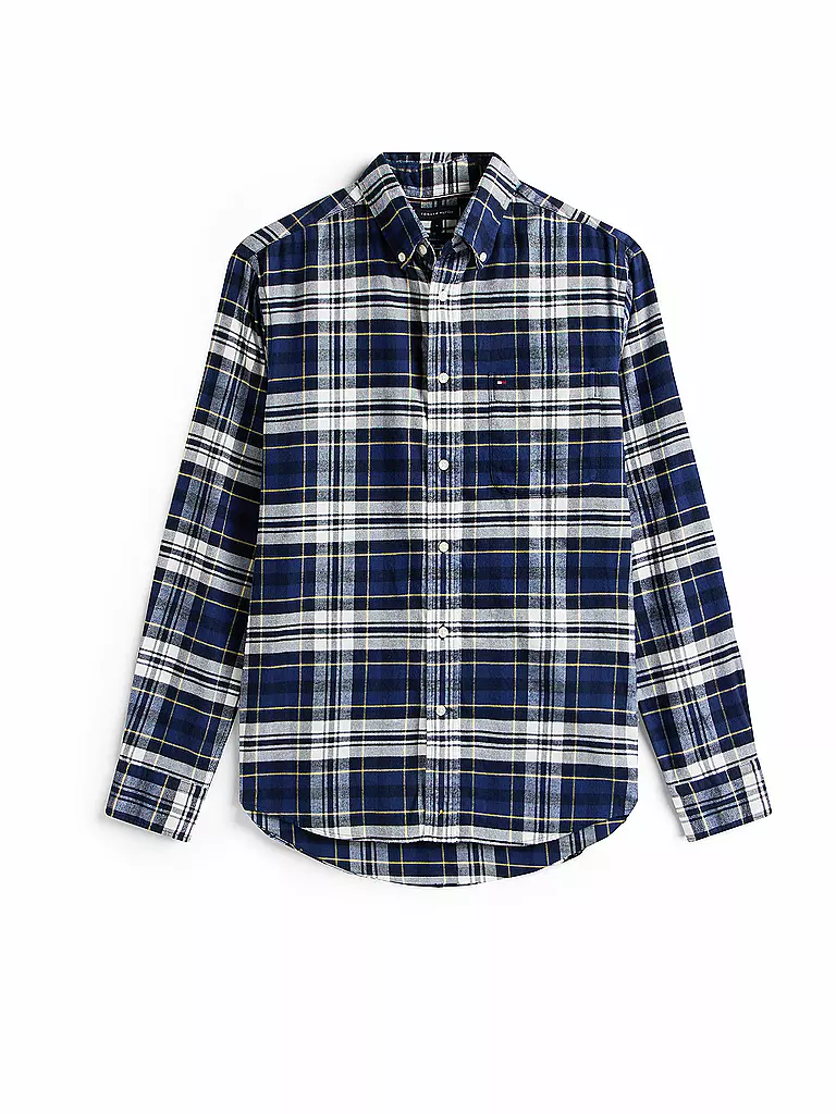TOMMY HILFIGER | Hemd Regular Fit  | blau