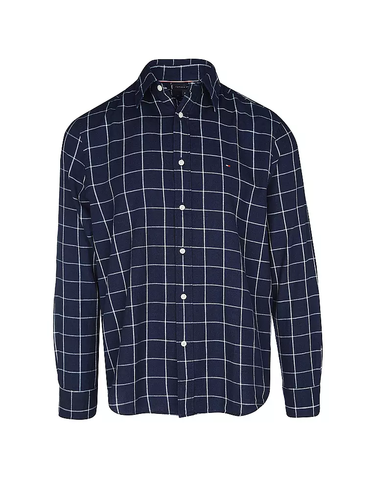 TOMMY HILFIGER | Hemd Regular Fit  | dunkelblau