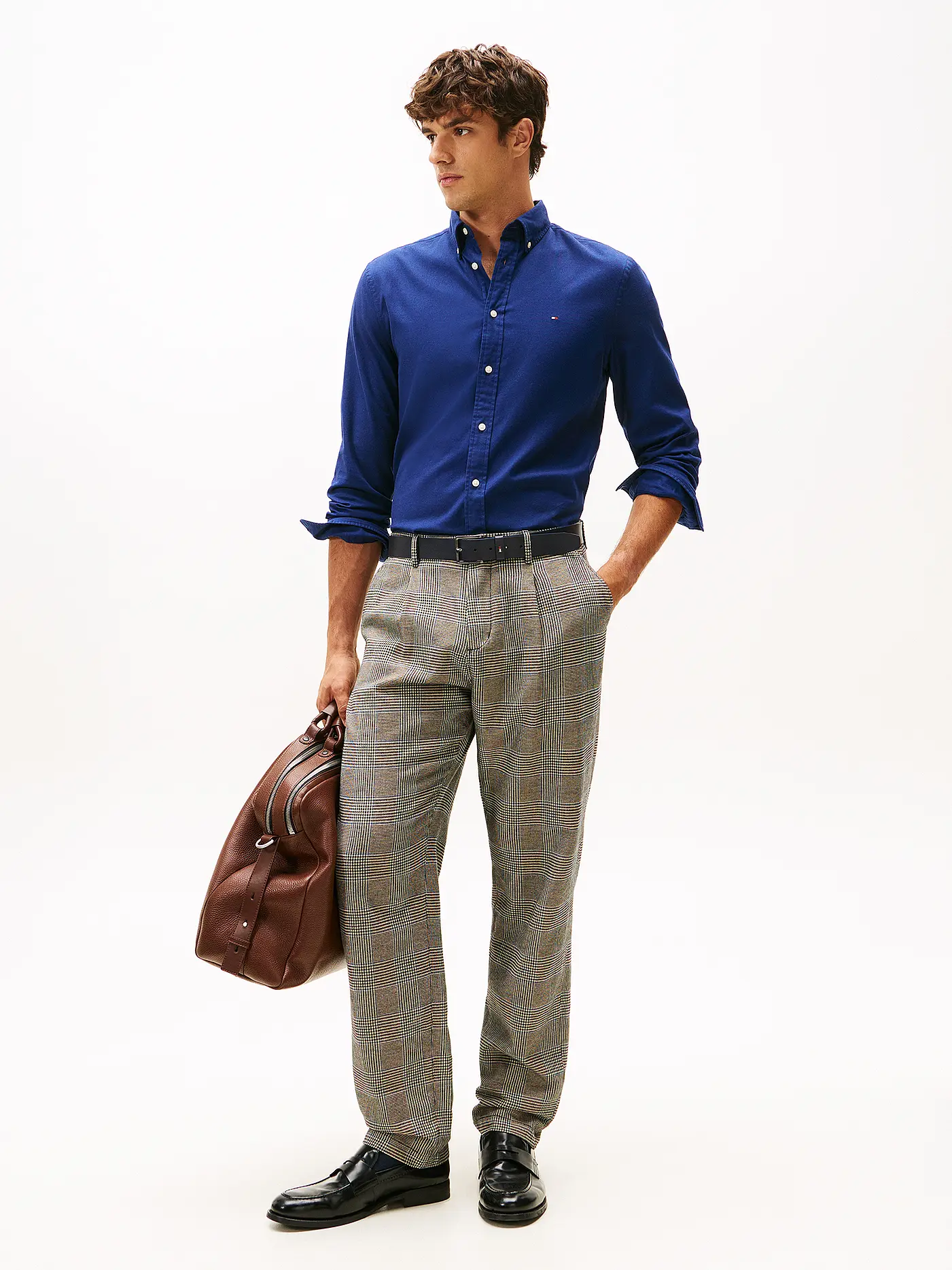 TOMMY HILFIGER | Hemd Regular Fit  | blau