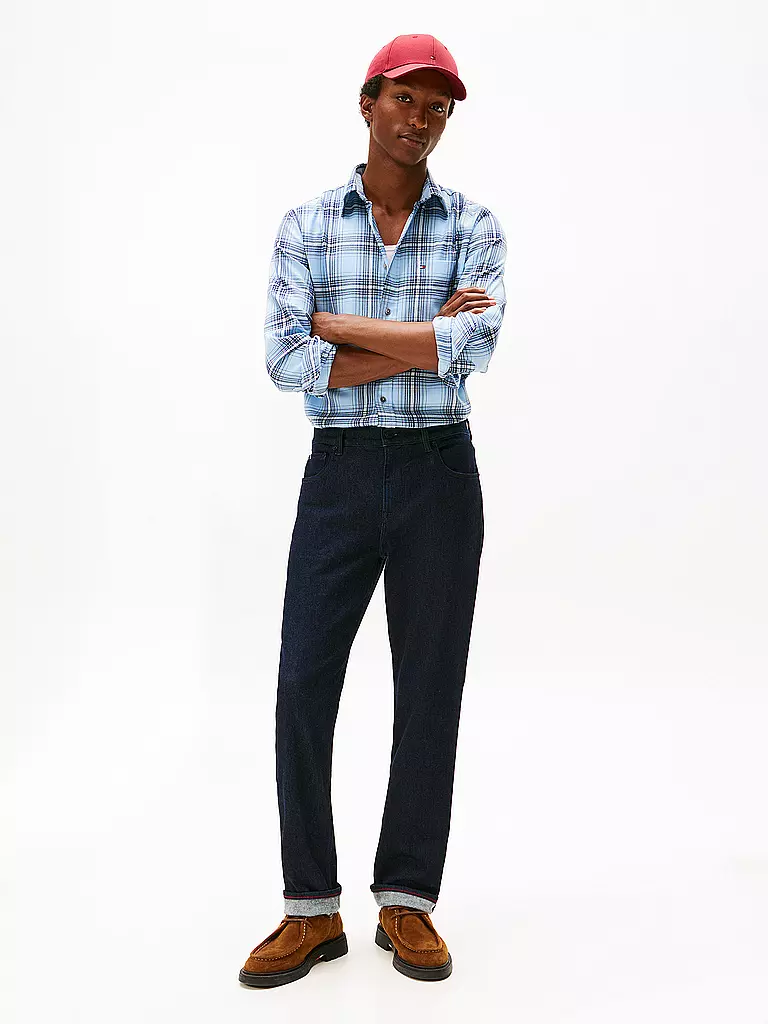 TOMMY HILFIGER | Hemd Regular Fit  | hellblau