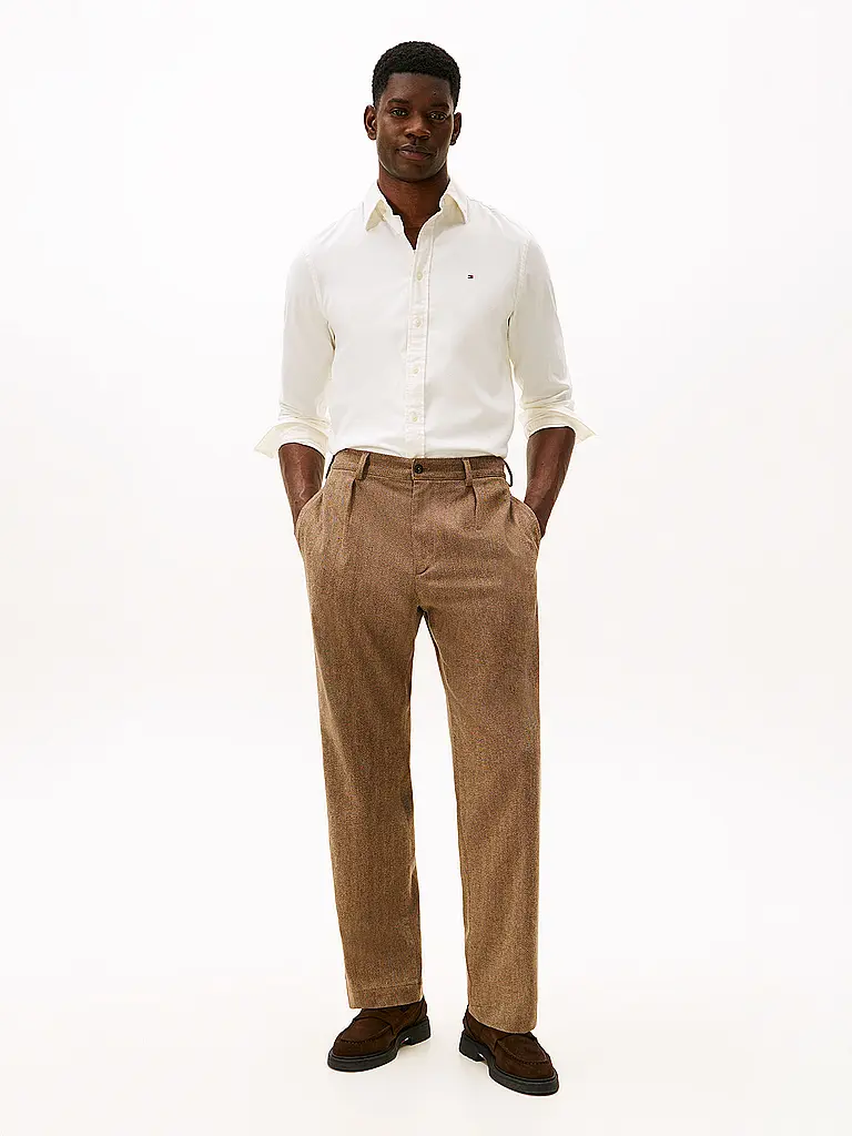 TOMMY HILFIGER | Hemd Regular Fit  | weiss