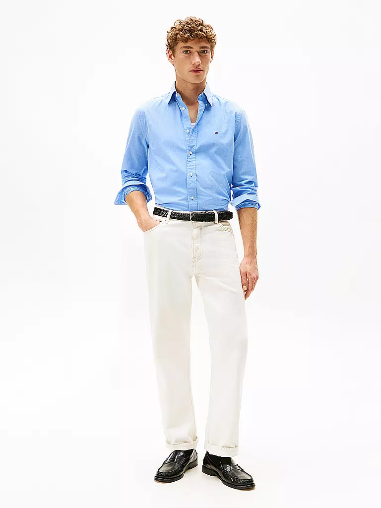 TOMMY HILFIGER | Hemd Regular Fit  | hellblau