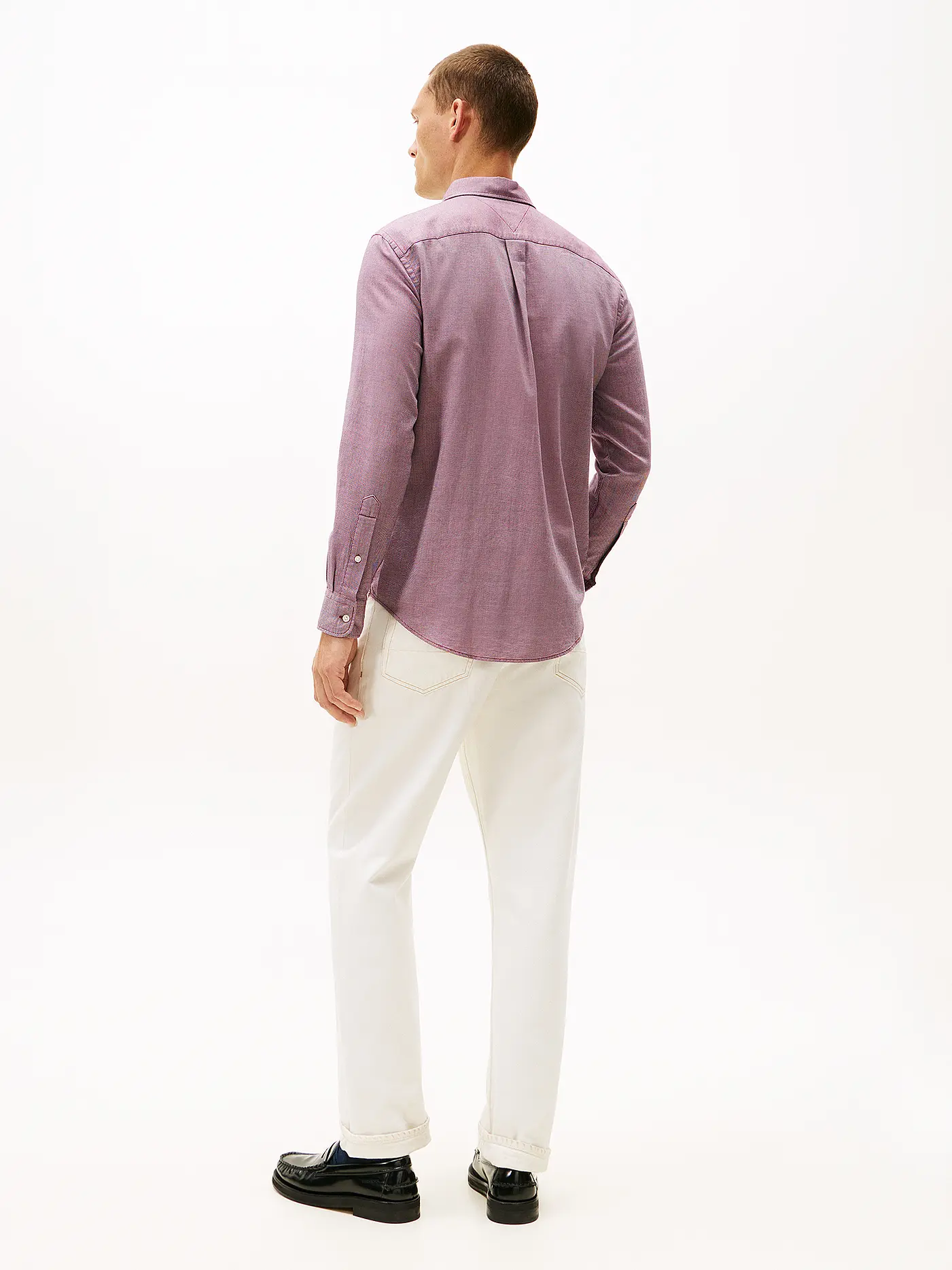 TOMMY HILFIGER | Hemd Regular Fit  | dunkelrot